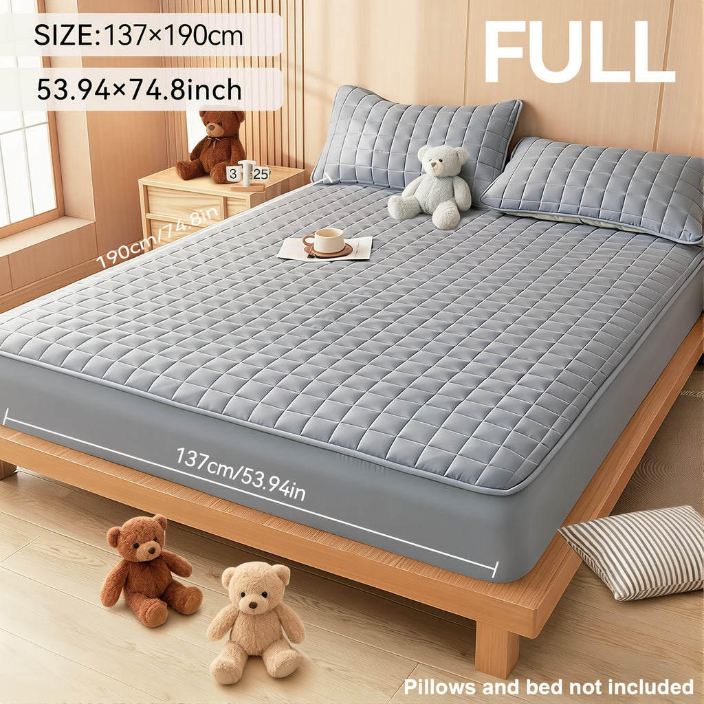 Thicken Waterproof Mattress Protective Cover - Home Fitted Sheet Set The Mattress Topper Fits Tightly to The Bed, for Bedroom, Guest Room, Hotels, Comfortable And Durable, Breathable, for Twin&Full&Queen&King, Christmas&Halloween Gift