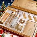 24K Gold Luxury Polypeptide Skincare Set – Day & Night Moisturizing & Firming Skin Care for All Skin Types, Non-Allergenic – Premium Christmas, New Year & Holiday Gift for Women