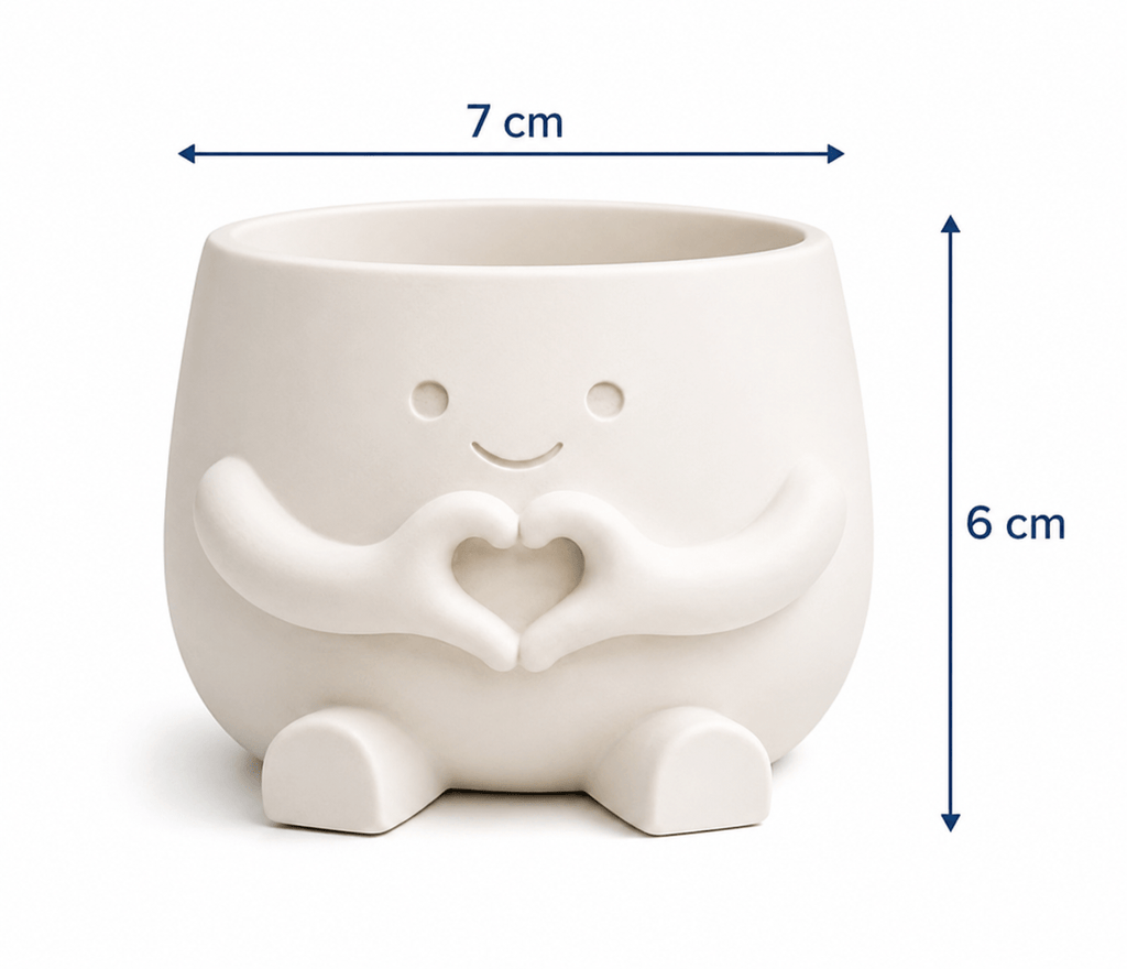 2 Flower Pot Suitable for Succulent & Pen Holders, Lightweight Plastic /Outdoor Desktop Pots with Irregular Shape, Small plant, Decorative Gift for Money Plant Housewarming, Birthdays (for, Office, Desk) - Modern Gardening Gift,home Decor