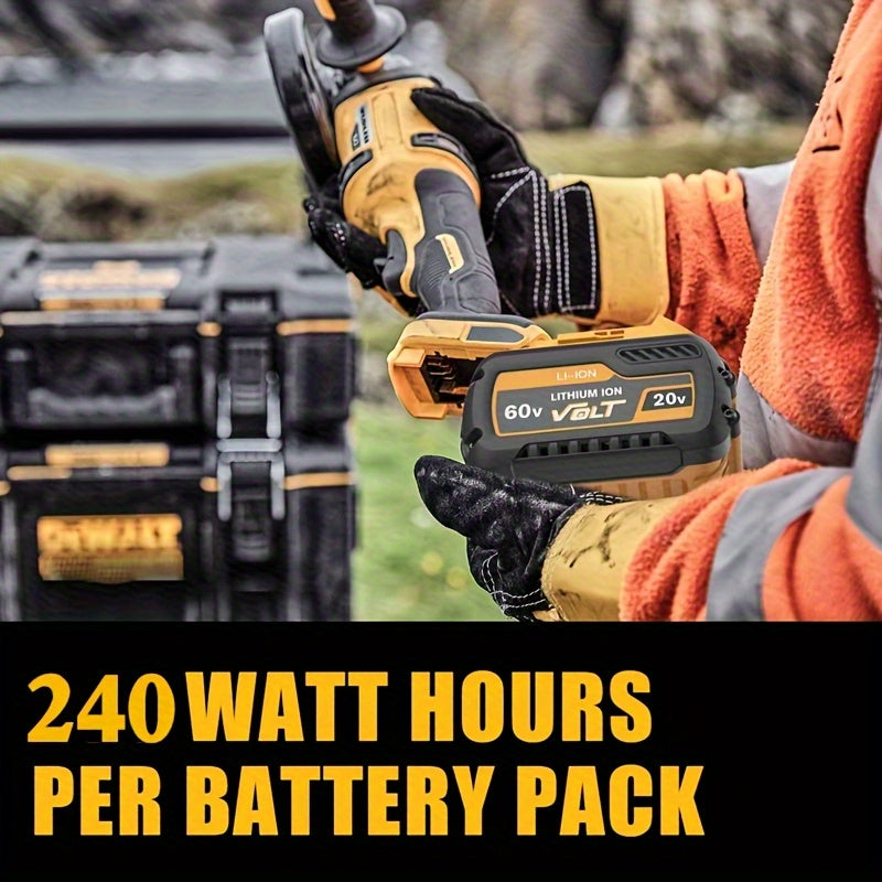 DeWalt 20V/60V MAX Replacement Battery 12.0Ah – Compatible DCB612 DCB609 DCB610, High-Capacity Lithium-Ion for Cordless Power Tools, LED Indicator, 1/2/4 Pack | Canada