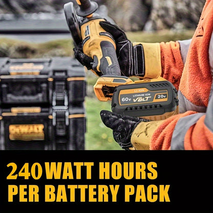 DeWalt 20V/60V MAX Replacement Battery 12.0Ah – Compatible DCB612 DCB609 DCB610, High-Capacity Lithium-Ion for Cordless Power Tools, LED Indicator, 1/2/4 Pack | Canada