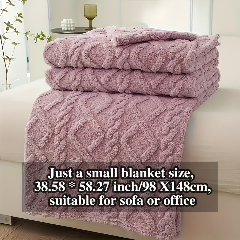 Oversized Throw Blanket for Sofa Bed Couch – Soft All-Season Nap Blanket for Home Office Camping, Small Throw Twin Queen, Khaki Green Gray Blue Pink Purple