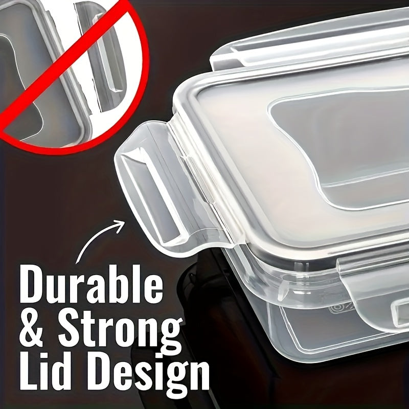 24/48pcs Food Storage Container Set with Easy-Snap Lids (24 Lids + 24 Containers) - Airtight Plastic Containers Christmas Gift for Pantry And Kitchen Organization - BPA Free, Comes with Free Labels And Markers, Local Warehouse Delivery