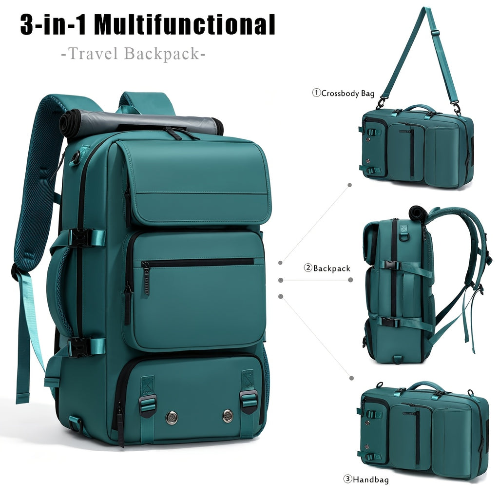 A Large-Capacity Unisex Casual Backpack, Portable Laptop Bag, Suitable for High School And Middle School Students, As Well As a Weekend Travel Backpack for College Students.