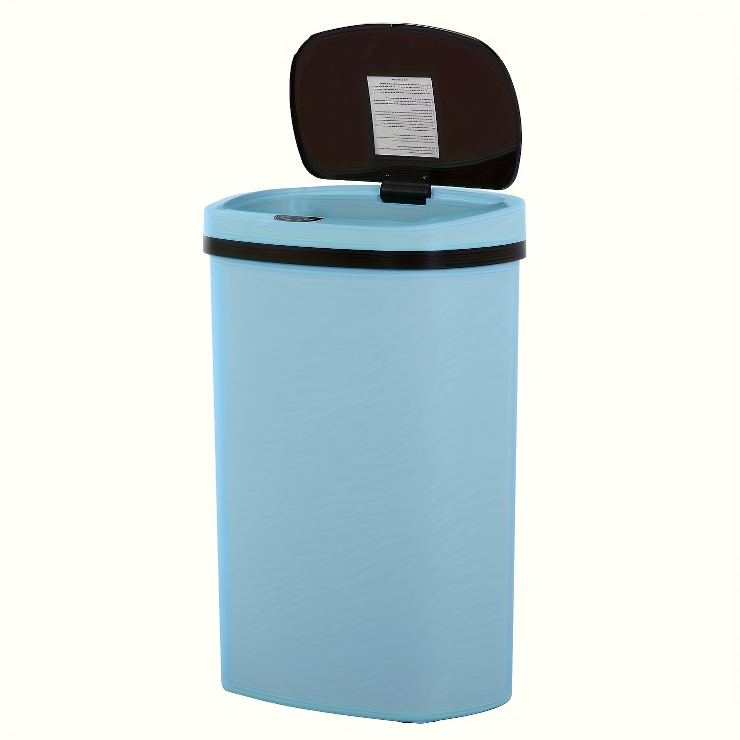 13 Gallon Stainless Steel Touchless Trash Can with Lid - Automatic Motion Sensor Kitchen Garbage Can 50L Anti-Fingerprint Mute Design Waste Bin for Home & Kitchen Organization
