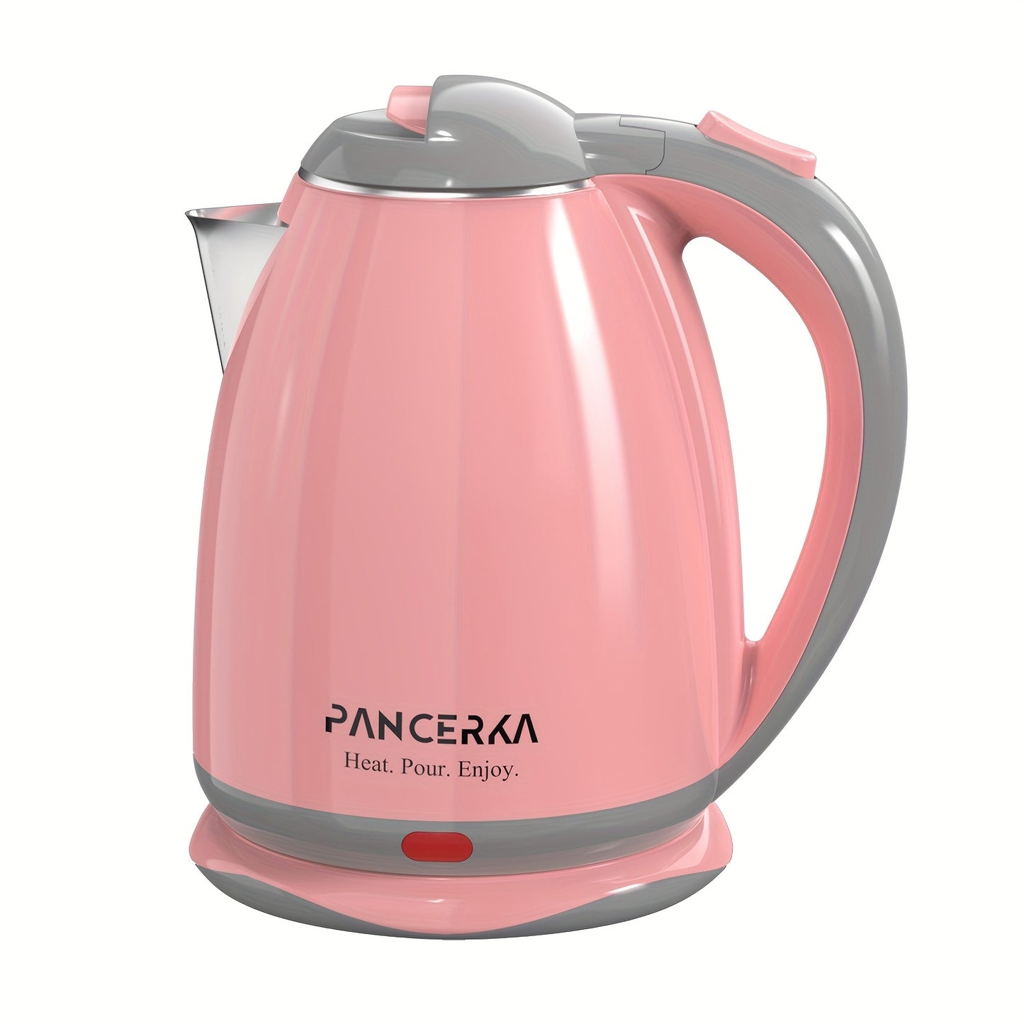 Electric Kettle Stainless Steel Fast Boiling with Auto Shut-Off – Large Capacity Hot Water Boiler for Tea, Coffee & Home Office Use, BPA-Free Cordless Design