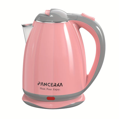 Electric Kettle Stainless Steel Fast Boiling with Auto Shut-Off – Large Capacity Hot Water Boiler for Tea, Coffee & Home Office Use, BPA-Free Cordless Design