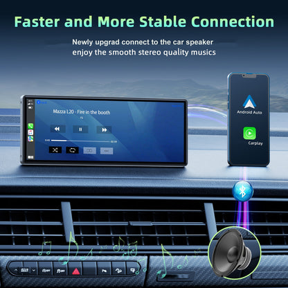 Portable Wireless CarPlay Screen for Car – 7"/9"/9.26" HD Display, Android Auto, GPS Navigation, Bluetooth, FM, AUX, AirPlay, Voice Control, Plug & Play for All Vehicles (Lamtto)