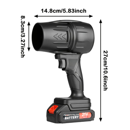 21V Cordless Handheld Leaf Blower with Lithium Battery – High-Power Lightweight Air Blower for Patio, Garden, Yard, Indoors & Car, Single or Dual Battery Options | ShopVora CA