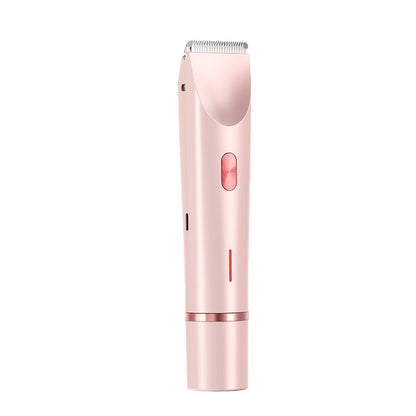 2-in-1 Electric Shaver for Women & Men - Aluminum Foil Body Hair Remover for Armpits & Full Body, IPX6 Waterproof, Dry/Wet Use, Type-C Rechargeable Mini Razor with Ultra-Long Battery Life