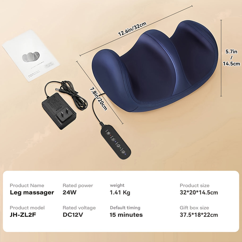 MASSTECK Foot Massager Machine with Heat, 3 Massage Level & 2 Modes, Shiatsu Feet And Leg Massager, Kneading Rolling for Foot, Calf, Ankle, Leg, Plantar, Massage Gift for Mom/Dad/Women/Men