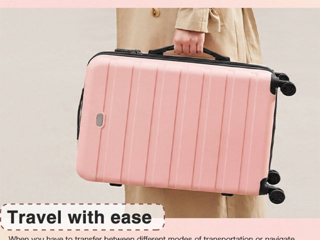 Luggage Sets 3pcs Hardside Suitcase (20"/24"/28"), PC+ABS Hard Shell with TSA Lock, 4 Spinner Wheels, Comfort Grip Handle, Lightweight Travel Luggage for Women Men, Carry On & Checked Set