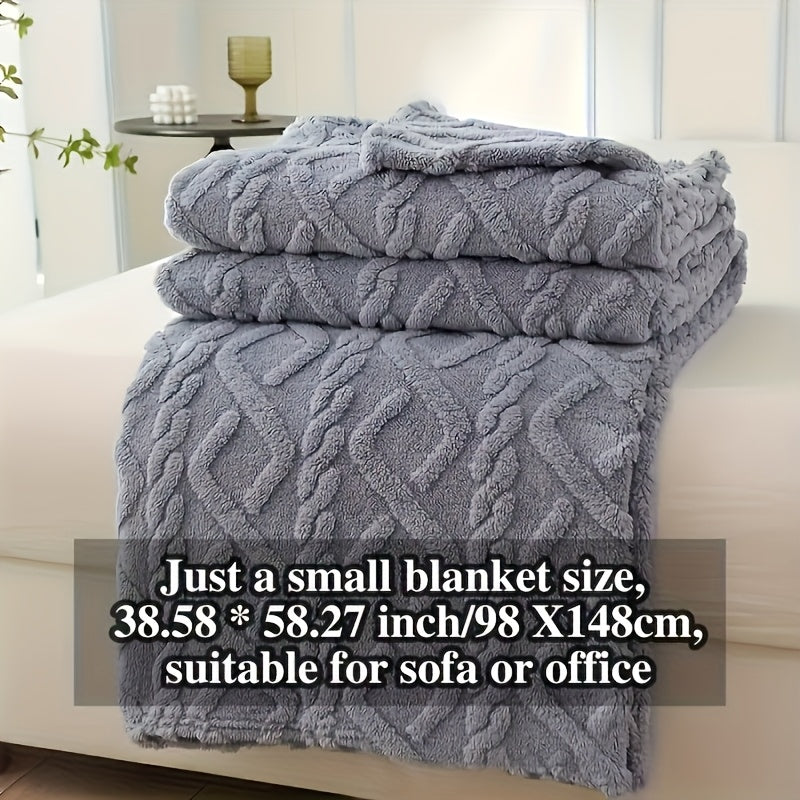 Oversized Throw Blanket for Sofa Bed Couch – Soft All-Season Nap Blanket for Home Office Camping, Small Throw Twin Queen, Khaki Green Gray Blue Pink Purple