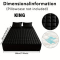 Quilted Cooling Mattress Protector with 9-15" Deep Pocket – Waterproof, Machine Washable, Breathable Fitted Bed Cover for All Mattress Sizes – Home Bedding Essentials