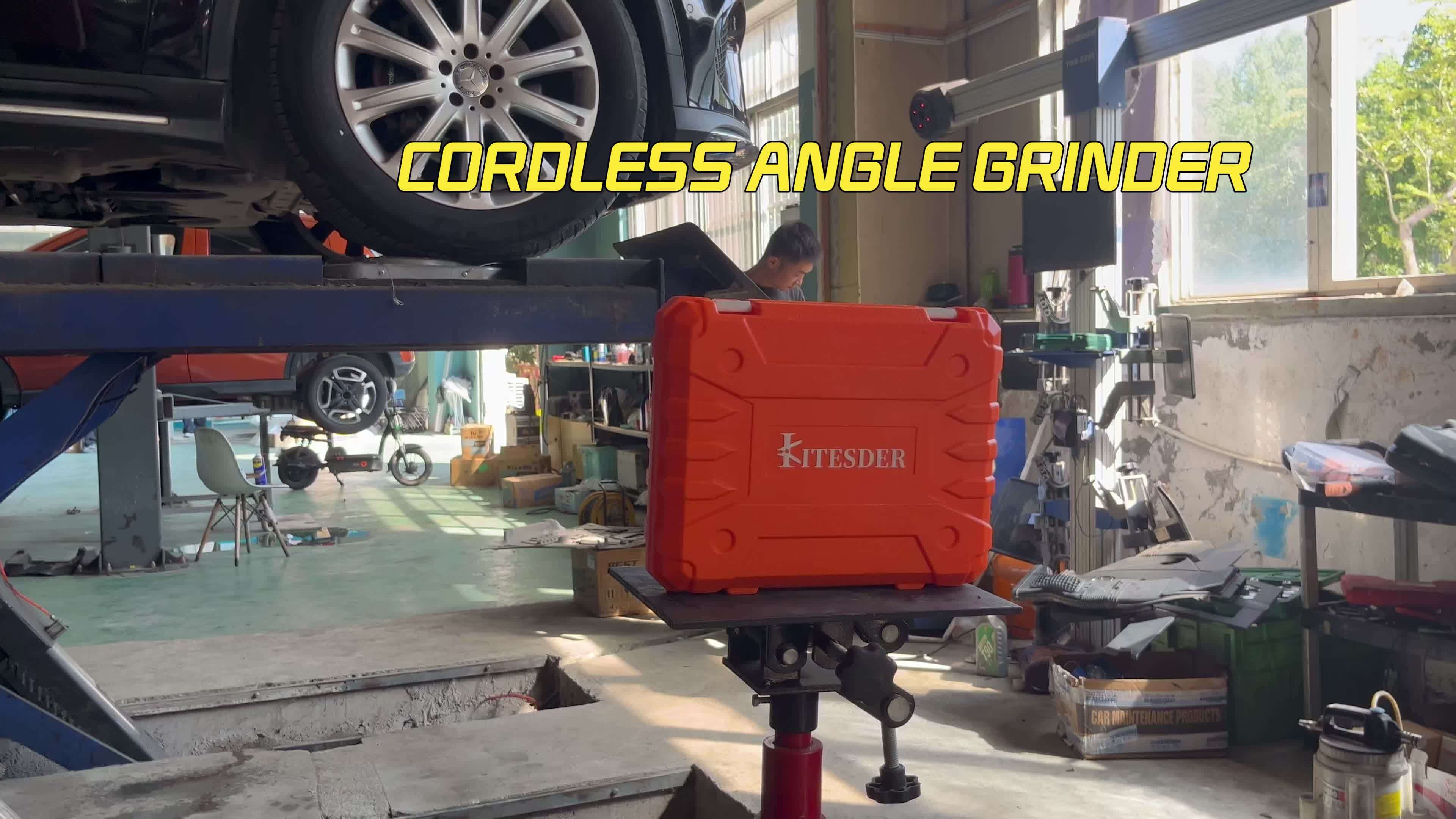 20V Cordless Angle Grinder & Polishing Machine – Brushless Motor, 2-in-1 Electric Grinder for Metal, Wood & Auto Detailing, Portable Power Tool for Home Workshop, DIY & Professional Use
