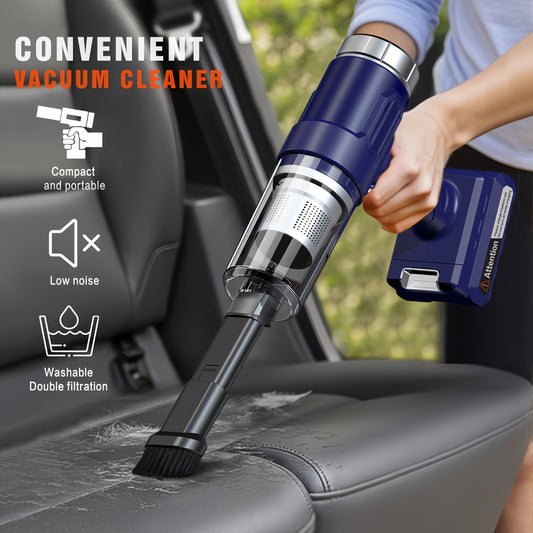 Powerful Car Vacuum Cleaner with Wireless Convenience, Ideal for Collecting Dust in Vehicles And Homes. Great for Automotive Use, It Effectively Cleans Gaps And Is Suitable for Cars, Rvs, Kitchens, Floors, And Various Other Cleaning Tasks