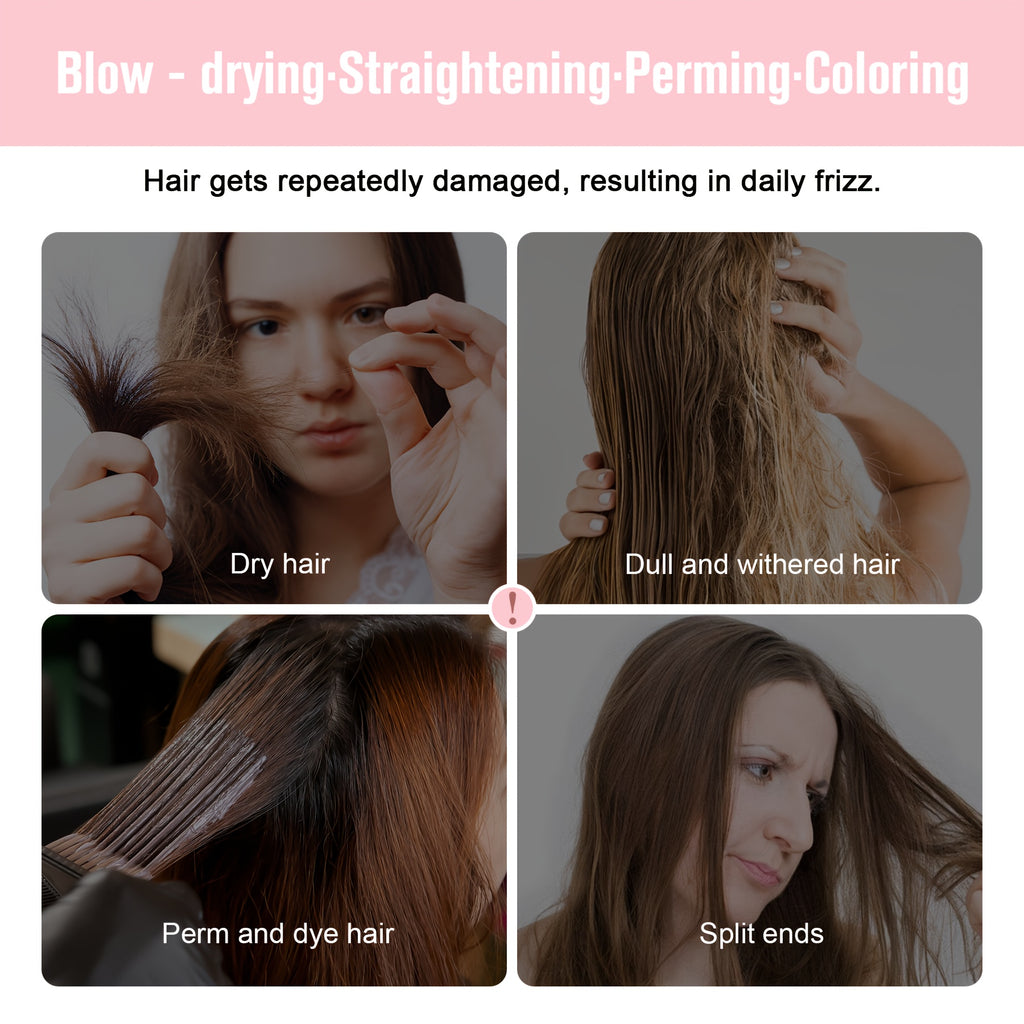 SILLKVA Keratin Leave-In Spray (7.44oz) - with Biotin for Damage from Heat, Perms, And Color | Provides Instant Smoothing And Strengthening, No Rinsing Required