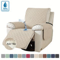 1pc 100% Modern Recliner Chair Cover, Non Slip Recliner Covers for Recliner Chair with Pocket, Pet-Friendly Sofa Protector, Machine Washable, with Drawstring Closure for Armchair to 4-Seater Sectionals for Office House Halloween Decor