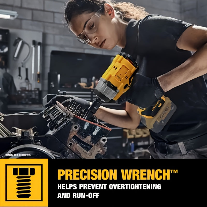 Cordless Impact Wrench 1/2 Inch – 317 Ft-lb Brushless Motor, 3600 RPM High Torque, Ergonomic Grip | Portable Power Tool for Cars, Trucks & Lawn Mowers (Battery Not Included)
