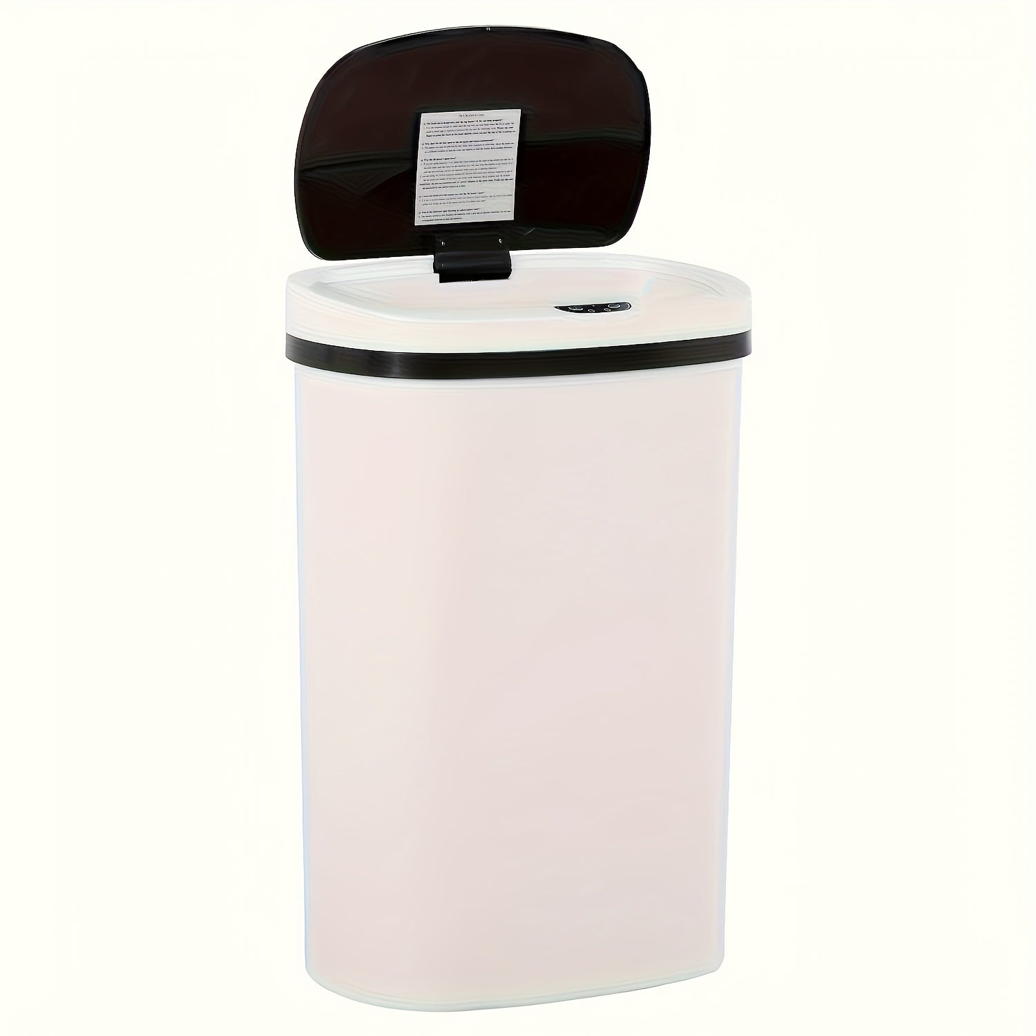 13 Gallon Stainless Steel Touchless Trash Can with Lid - Automatic Motion Sensor Kitchen Garbage Can 50L Anti-Fingerprint Mute Design Waste Bin for Home & Kitchen Organization