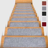 【Striped light gray-15 pieces 30 x8 inch/76 x 20cm】