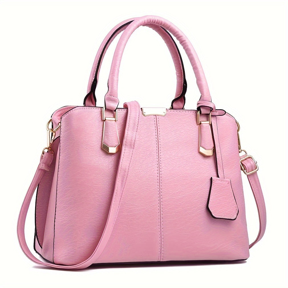 Women's Fashion Satchel Handbag – Stylish Shoulder Tote Purse for Everyday Use | 10 Colours | Crossbody & Handheld Design for Work, Shopping & Casual Outings | ShopVora CA