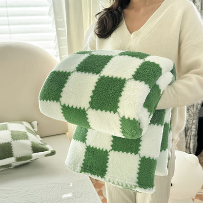 Flannel Checkered Throw Blanket Soft & Cozy – Lightweight Warm Plaid Blanket for Couch Bed Travel, Gift for Women, 50x60 & 60x80 inch, 5 Colours | Canada