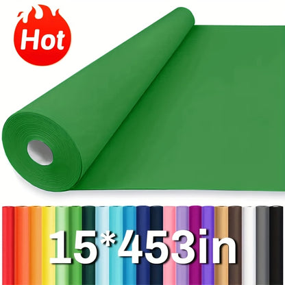 Kraft Wrapping Paper Roll Vibrant Colors – Multi-Use for Gift Wrapping, Art Projects, Table Runner, Bulletin Board, Bouquet Wrapping, Party Supplies & Shipping Packaging – Christmas Crafts