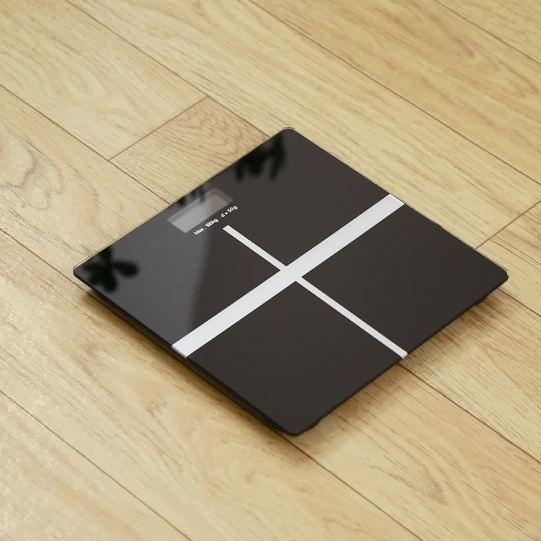 396-Pound Weight Scale, Electronic Scale, Bathroom Scale, Personal Scale, High-Precision Weight Scale, with LCD High-Definition Display And Temperature Display (Switchable KG/LB Units) Large Platform, Durable And Safe, Random Color, Random Pattern