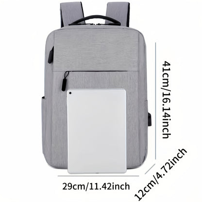Durable Large Capacity Travel Laptop Backpack – Multi-Pocket Business Storage Bag for Men & Women | Lightweight Everyday Commute & Travel Pack | Best Valentine's, Birthday & Christmas Gift