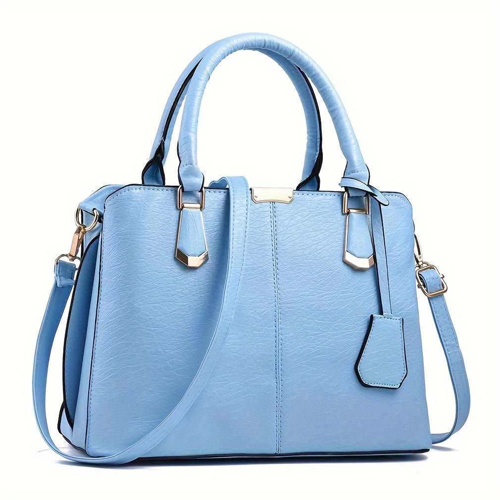 Women's Fashion Satchel Handbag – Stylish Shoulder Tote Purse for Everyday Use | 10 Colours | Crossbody & Handheld Design for Work, Shopping & Casual Outings | ShopVora CA