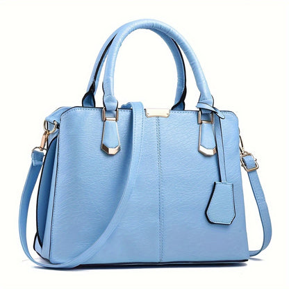Women's Fashion Satchel Handbag – Stylish Shoulder Tote Purse for Everyday Use | 10 Colours | Crossbody & Handheld Design for Work, Shopping & Casual Outings | ShopVora CA