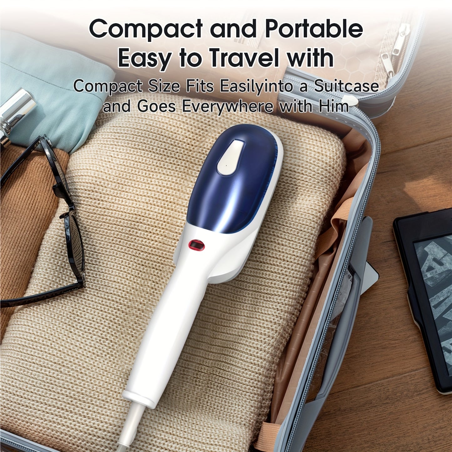 Portable Steam Iron & Steamer 25-Second Heat-Up PANCERKA – Horizontal & Vertical Steaming, Dry Ironing, Wrinkle Remover for Clothes, Curtains & Fabrics, Compact Travel Home Office Iron Canada