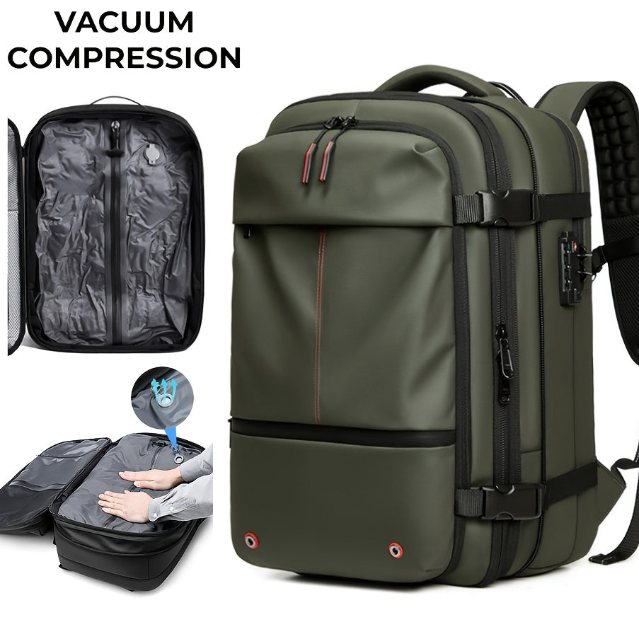 Vacuum Compression Travel Backpack for Men – Large Capacity Laptop Bag, Multifunctional Business Carry-On, Work Trips Flights Hiking, 5 Colours | Canada