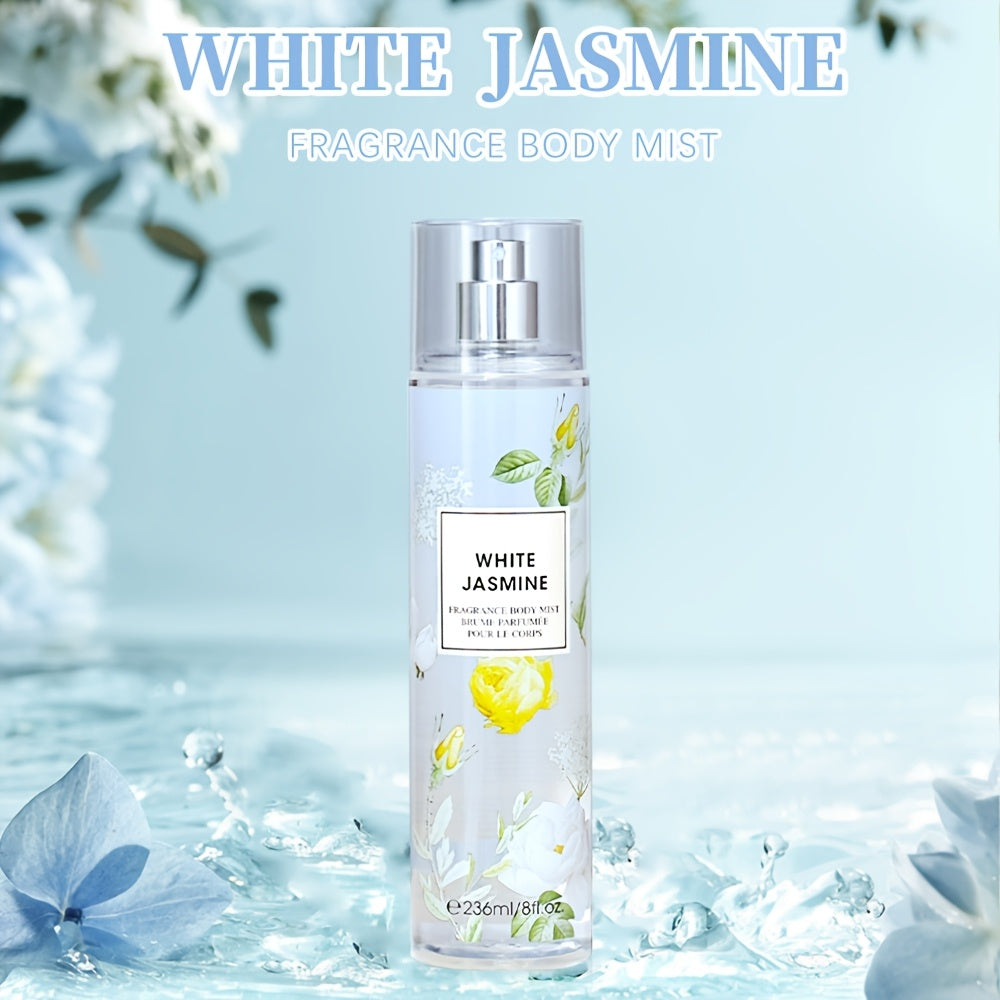 Women's Body Fragrance Mist & Hair Perfume Spray – 13 Long-Lasting Floral Scents, 3oz & 8oz – Daily Wear, Date Night & Gift Set for Women – Cherry Blossom, Rose, Lavender & More