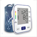 Blood Pressure Monitor for Home Use, Automatic Upper Arm BP Machine with Large Backlit LCD Display, Heart Rate Monitoring, 4 X AA Batteries, 2X120 Reading Memory, Large Adjustable Cuff (8.66-16.54 Inch), Suitable for Elderly And Family Wellness