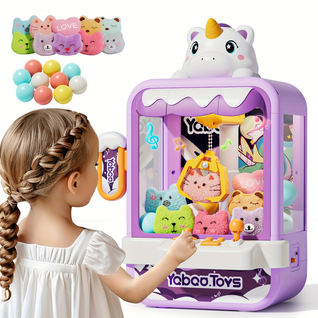 20pcs Claw Machine for Kids Girls Boys with Dolls And Mini Stuff, Vending Claw Machines Arcade Games Toys for Kids Girl Ages 3+, Claw Machine Toys for 3 to Girls, Arcade Machine Toys for Boys Age 6 to 10