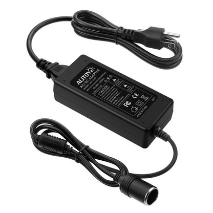 AC to DC Power Supply Adapter 12V 8A 96W – 100V-240V to 12V Converter Car Lighter Socket for Portable Cooler Warmer Massage Cushion Car Devices – ShopVora CA