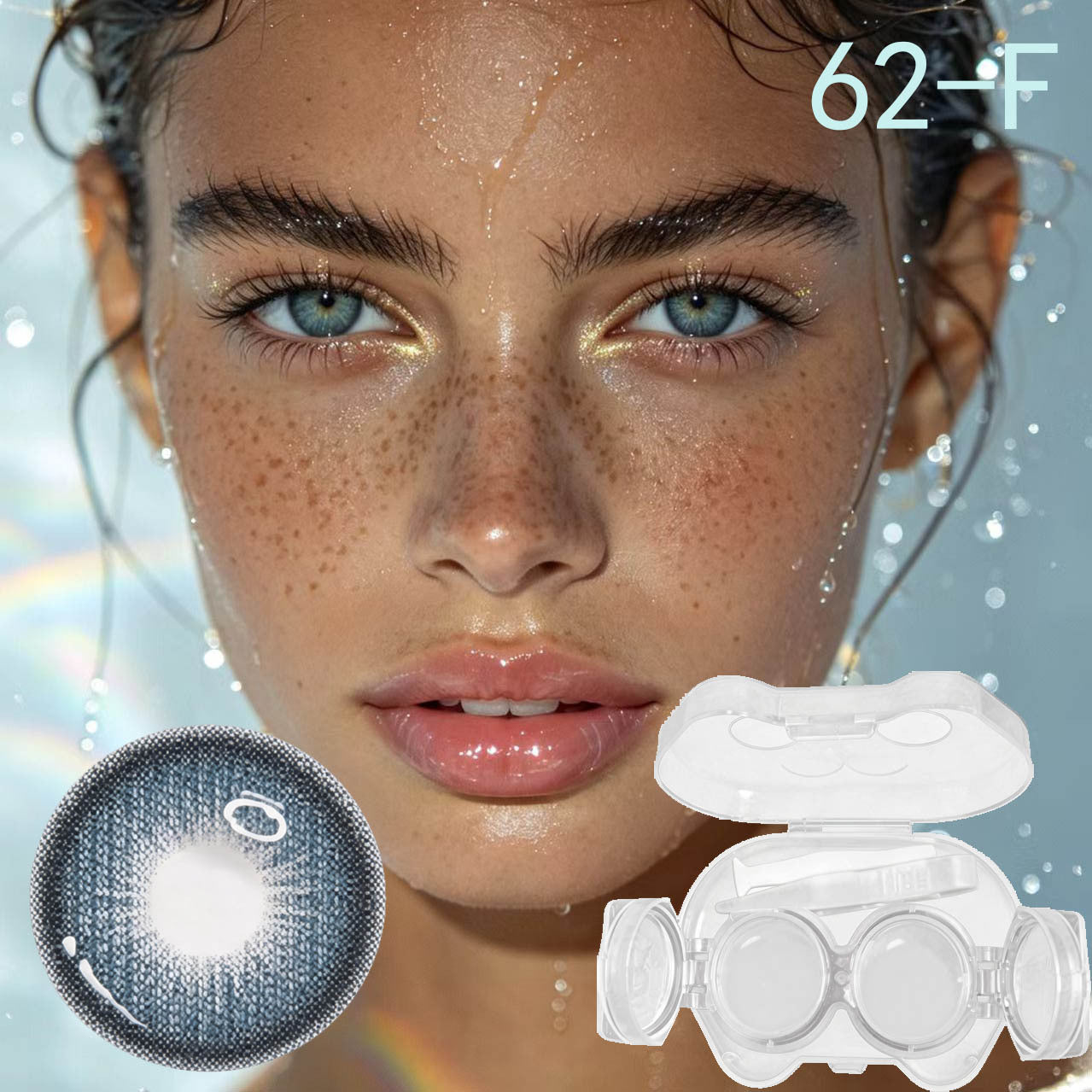 Glue-Free Reusable 3D False Eyelashes - Heartbeat Magnetic-Style Self-Adhesive Lashes, Invisible Natural Big Eye Effect, Long-Lasting Comfortable Wear for Daily Use, Parties & Gifting