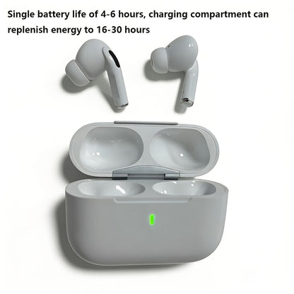Single Ear Bluetooth Earbud 4g Lightweight – Bluetooth 6.0, 16H Total Battery Life, 10m Range, One-Touch Control, Comfortable All-Day Wear, Mono Wireless Headset for Calls & Music – White