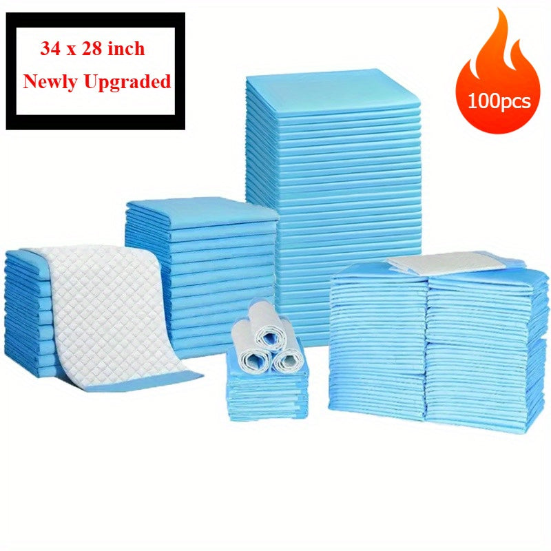 [Super Absorbent Dog Pee Pads] Super Absorbent, Leak-Proof 34" X 28" XXXXL Dog Pee Pads | Odor-Control, Disposable Pet Piddle Pads for Easy Potty Training And Accidents - Perfect for Dogs, Puppies, Cats, Different Pet Urine Pads, Pet Supplies