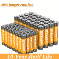 48/24/16/8-Pack AA And AAA Alkaline Batteries, 1.5V Durable Batteries, Suitable for Household And Office Equipment, with An Extended Shelf Life! Combinations Of AA And Three AAA Batteries, Ideal for Easter Decorations