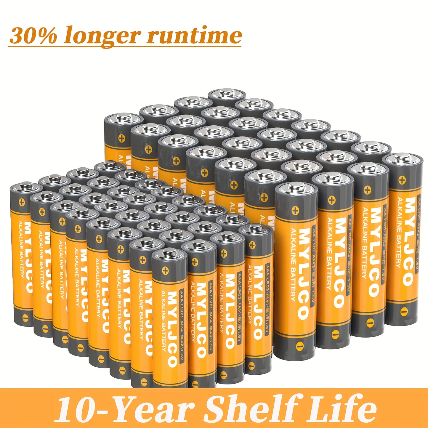 Alkaline Battery Combo Pack AA & AAA 1.5V – 8 / 16 / 24 / 48 Count, Long-Lasting Extended Shelf Life Batteries for Remote Controls, Toys, Clocks, Flashlights & Household Electronics Canada