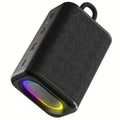 Portable BT Speaker with Lights, Powerful Crystal Clear Sound, All Day Playtime, AUX&TF-Card Input, BT 5.3, TWS Paring,  Wireless Speaker for Friends, Family, Father and Mother Gifts