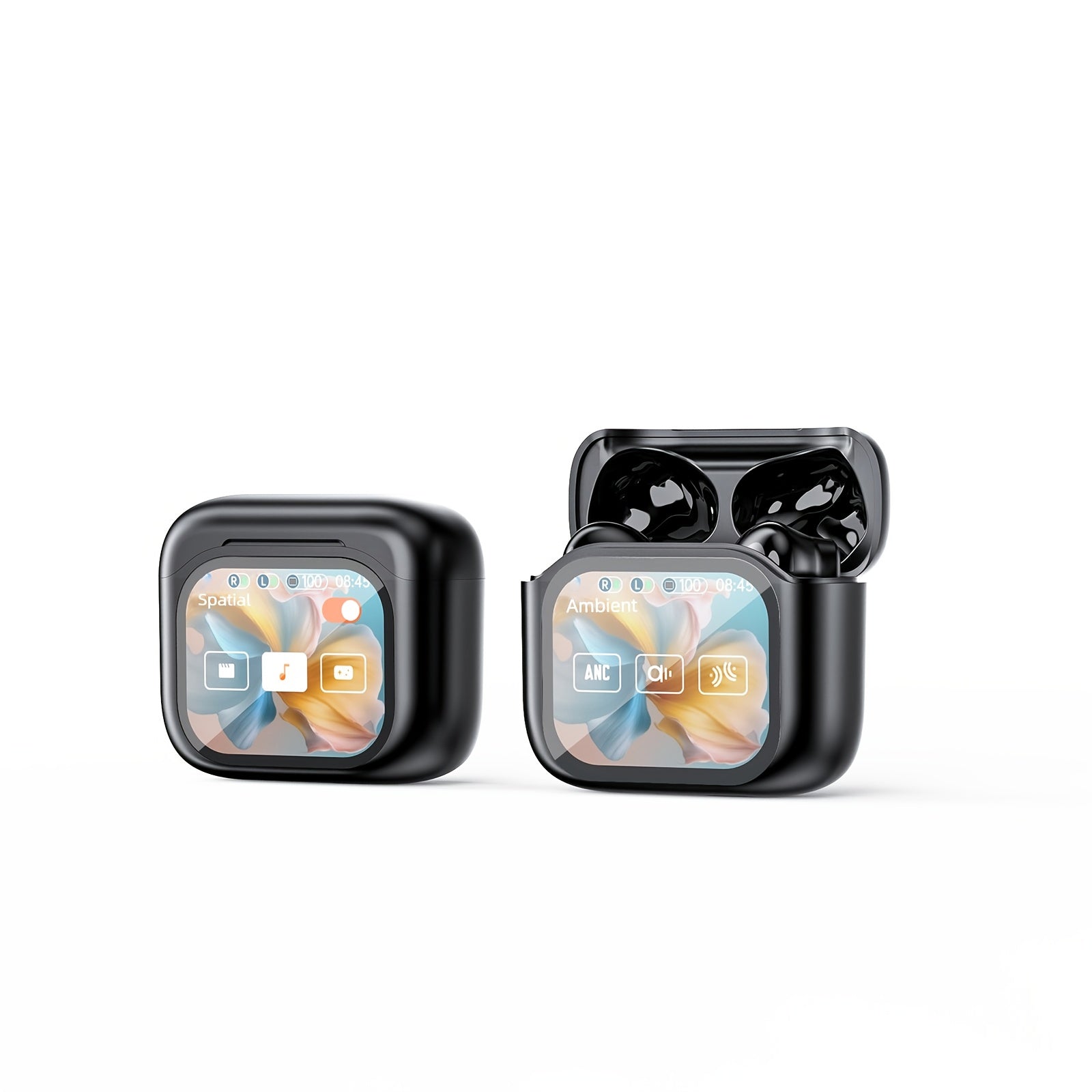 144 Language AI Translator Earbuds – TWS In-Ear Headphones with ANC & ENC Noise Cancellation, Simultaneous Interpretation, Dual-Ear Mode, Live Recording, LED Battery Display & Deep Bass