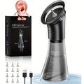 Local Warehouse Professional Ear Cleaner, Ear Wax Removal Tool, Safe Electric Ear Wax Removal Kit W/ Waste Tank, 3 Pressure Modes, LED Display & Wastewater Recovery - 2000 Mah Battery, USB-C Rechargeable for Family Use, Ideal Gift