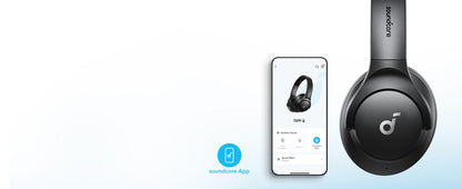 Active Noise Cancelling Headphones Soundcore Anker Q20i Wireless Over-Ear, 40H ANC Playtime Hi-Res Audio Big Bass Transparency Mode App Control – Travel Headphones Renewed | Canada