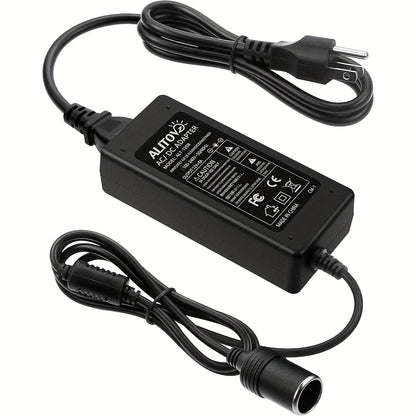 AC to DC Power Supply Adapter 12V 8A 96W – 100V-240V to 12V Converter Car Lighter Socket for Portable Cooler Warmer Massage Cushion Car Devices – ShopVora CA