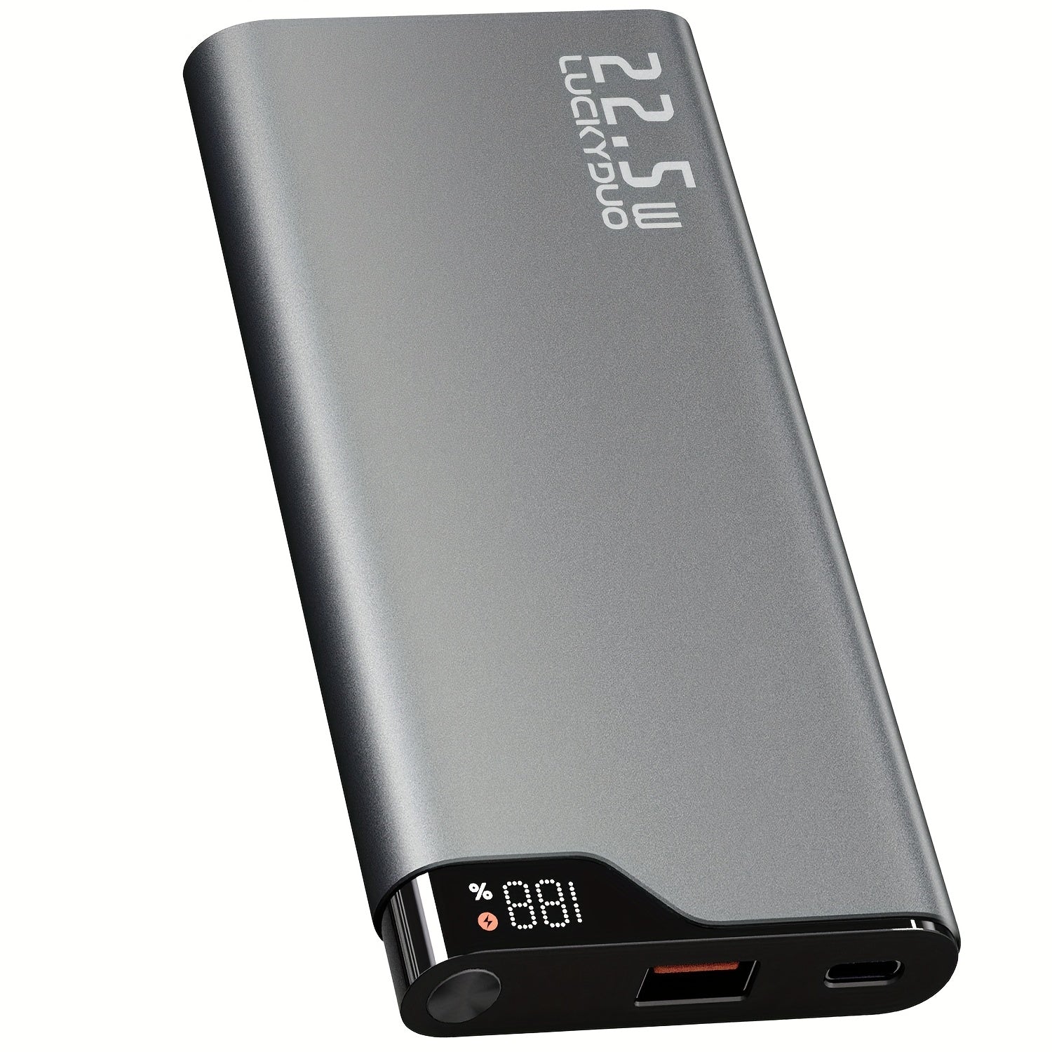 22.5W Fast Charge Power Bank 10000mAh USB-C In Out - Slim Aluminum Alloy Portable Charger, Rapid Charging Battery Pack for iPhone Samsung Android, Lightweight Travel Charger Canada