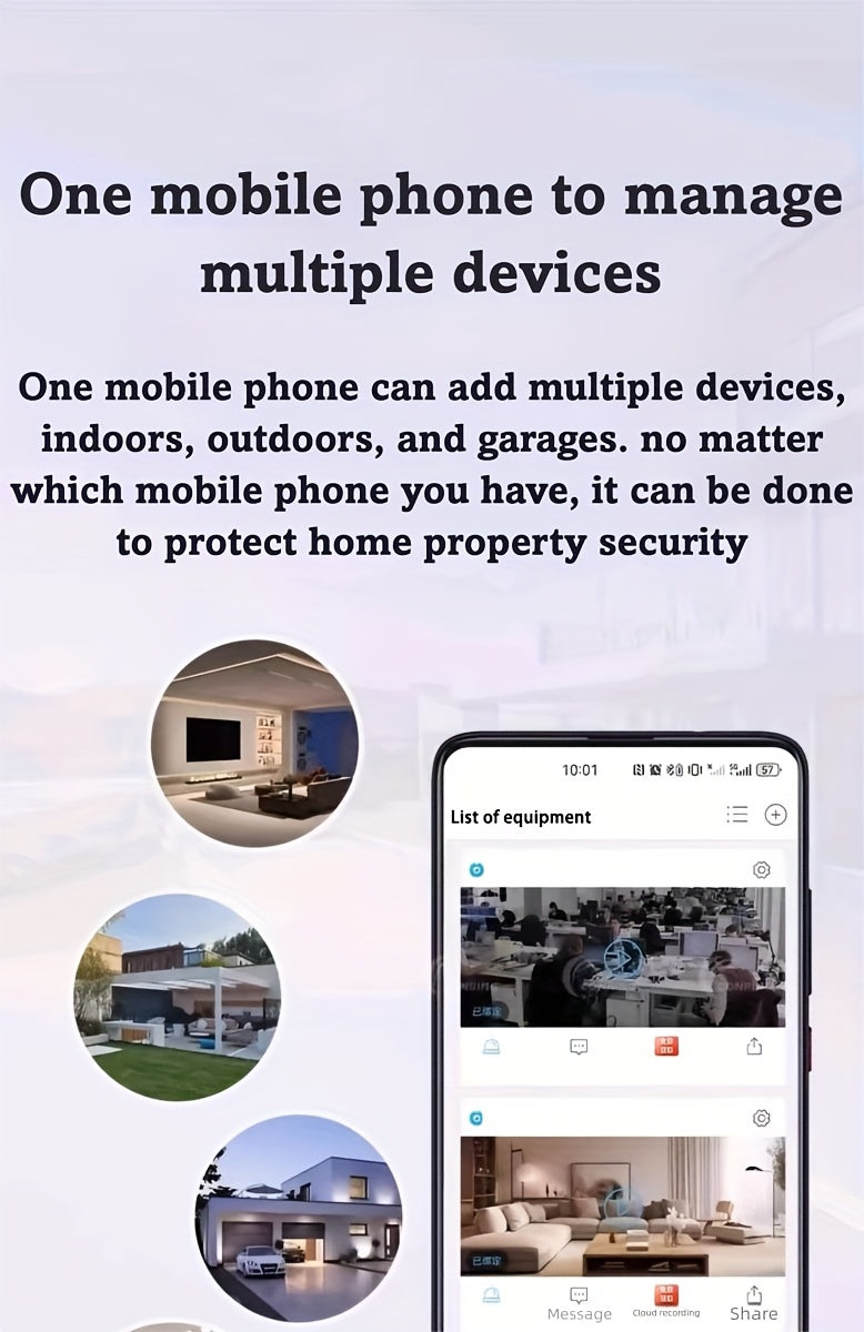 HD Mini Spy Camera WiFi 360° Wireless Home Security, Portable Micro Cam with Two-Way Audio Voice Recording, 300-Day Standby, Remote Mobile Monitoring – Indoor Nanny Cam